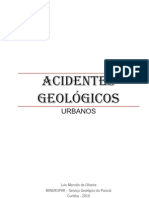 Acidentes Geologicos Urbanos 2010