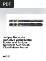 Acx7024 Acx7024x Cloud Metro Routers Datasheet | PDF | Cloud Computing ...