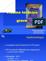 Trauma Toracico Basado en La Evidencia Cordoba 20041116