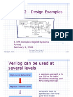 Verilog 2 - Design Examples: 6.375 Complex Digital Systems Arvind February 9, 2009