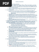 NCA Crim Procedure Outline August 2012