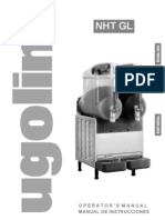 Cecilware UGOLINI NHT Slushie Machine Manual PDF