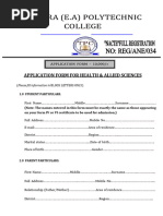 Atlantic Training Institution 2026 Application | PDF | Identity Document