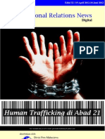 Buletin IRN Digital Edisi 32 - Human Trafficking Di Abad 21