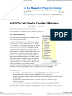 Unit 5 Part A - Moodle's Directory Structure
