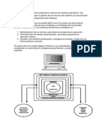 El kernel es el componente central de la mayoría de sistemas operativos