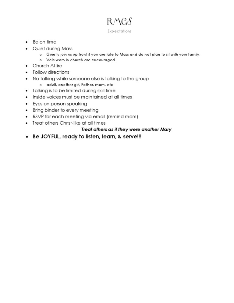 RMGS Guidelines | PDF