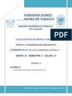 Cadena Epidemiologica y Cadena de Transmision