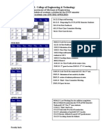Academic Calendar 2012 Odd Sem