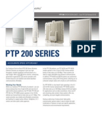 PTP 200 Series: Accelerate Speed Affordably