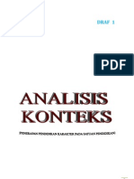 Analisis Konteks Penyusunan KTSP