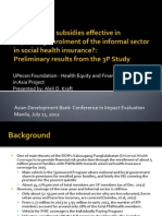 3 - Preliminary Results From The 3P Study (A. Kraft)