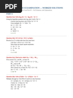 Logarithm Practice Problems and Solutions | PDF | Mathematics ...