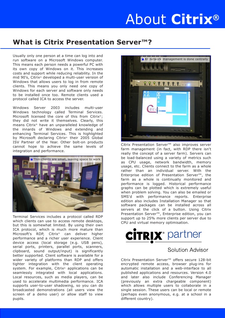 About Citrix | PDF
