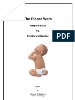 The Diaper Wars: Kimberly-Clerk Vs. Procter and Gamble