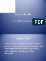 Mutual Funds: By: Dr. Neelam Tandon