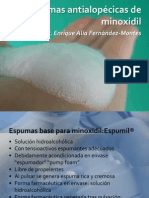 Espumas Minoxidil