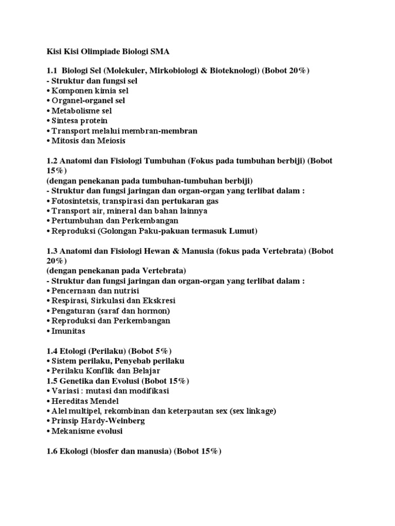 Bank Soal Anatomi Dan Fisiologi Tumbuhan Fokus Pada Tumbuhan Berbiji