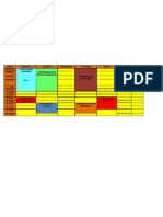 Horario de VII CICLO