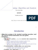 Alpha-Beta Pruning: Algorithm and Analysis: Tsan-Sheng Hsu