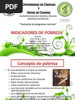 Indicadores de Pobreza