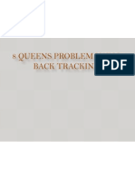8 Queens Problem Using BackTracking