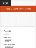 Client-Server Models