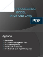 Event Processing Model in c# and Java