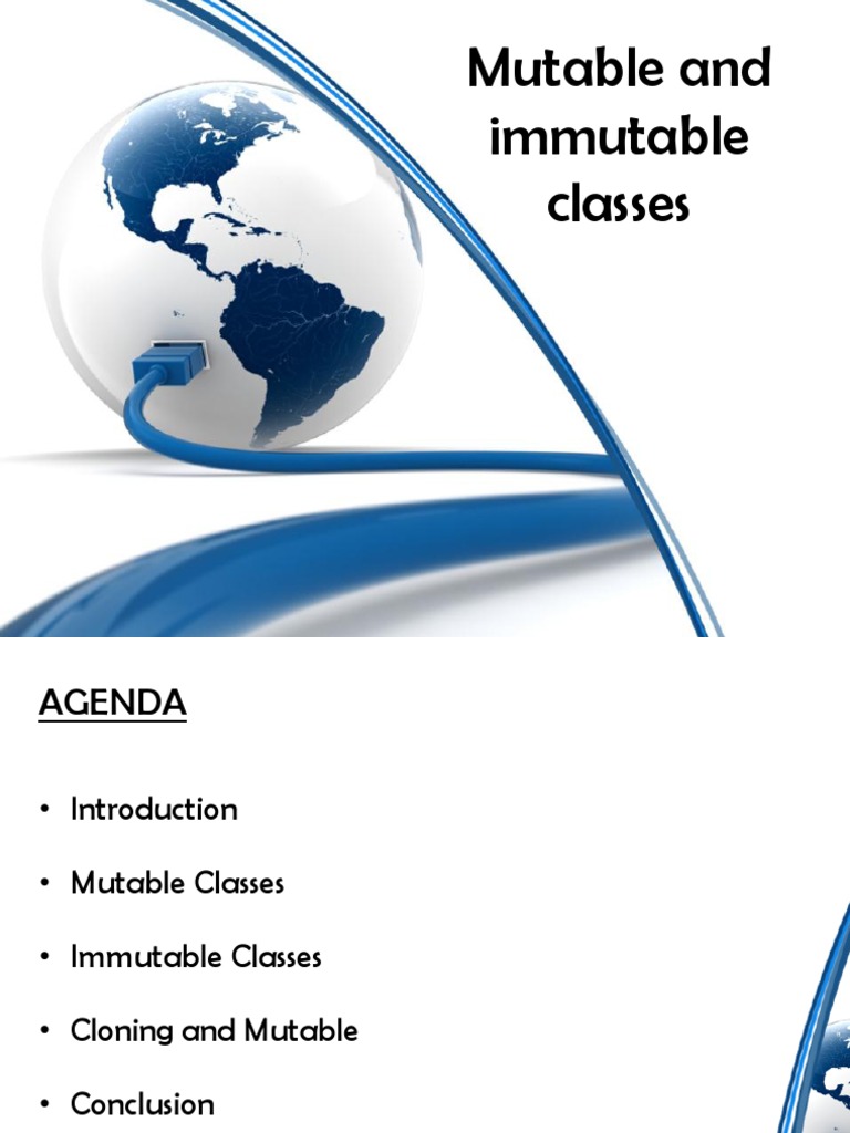 Mutable and Immutable Classes in JAVA | Download Free PDF | String ...