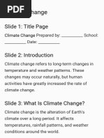 Understanding Climate Change Causes and Effects | PDF