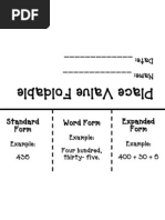 Download Place Value Foldable by Melissa Wade SN104807944 doc pdf