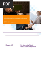 3G & 4G Mobile Communication Systems - Chapter VII