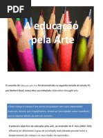 A EDUCAÇÃO PELA ARTE