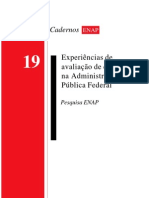 Experiencias de Avaliação de Desempenho Na Adm Publica Federal