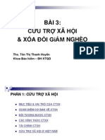 Bai Giang ASXH - Cao Hoc - BAI 3 - Cuu Tro Xa Hoi - TTH2012 - Handout