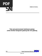 Download SNI GEMPA TERBARU - RSNI 3 - 1726-201x by Donny B Tampubolon SN104841846 doc pdf