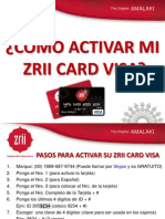 Activación ZriiCard