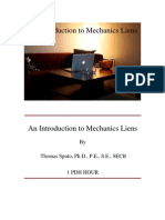 Introduction To Mechanics Liens