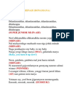 Suju Fanchant, Hangul