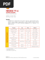 Shell Chemicals NEODOL Brochure | PDF | Carbon Dioxide | Surfactant