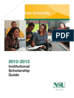 Norfolk State University: Institutional Scholarship Guide