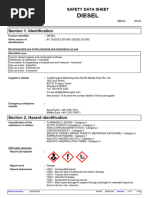 Diesel Fuel Safety Data Sheet 2023 | PDF | Dangerous Goods | Toxicity