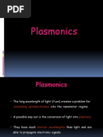 Plasmonics ppt