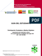 Curso Participación Ciudadana y Medios Digitales - Guía del Estudiante