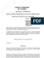 Moção de Apoio ou Solidariedade - Blog do Tarso