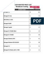 Cooler Master Price List Notebook Cooling