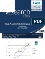 Electric Week XII Materials | Research Track | Eng. A. Zewail & Eng. A. Hossam