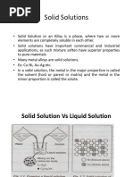Solid Solutions and Phase Diagrams Explained | PDF | Phase (Matter) | Alloy