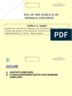 Modeling of The Surface of The Mineral Goethite: Adelia J. A. Aquino