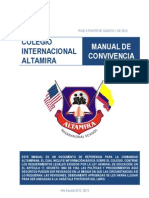 MANUAL DE CONVIVENCIA - Altamira International School